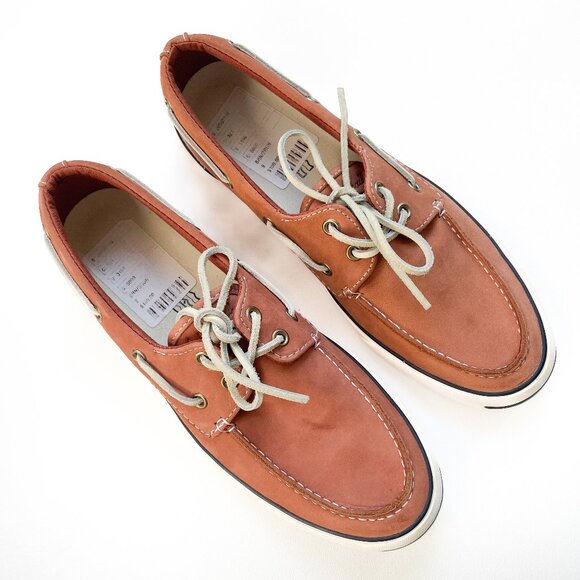 Converse x Jack Purcell Boat Shoes Brown Leather Men’s Size 9 - Picture 1 of 6